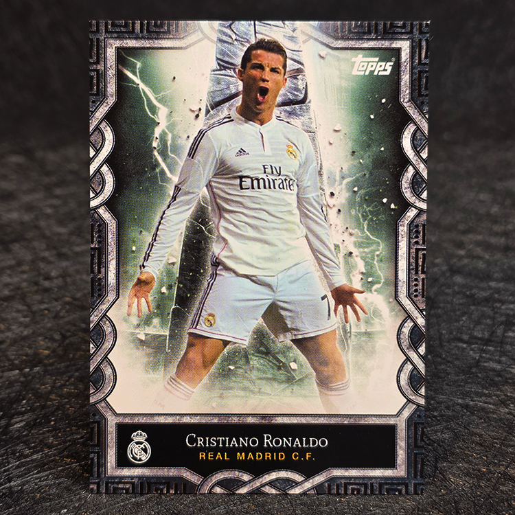 Topps Real Madrid Fan Set 2024-25 - Monolith - Cristiano Ronaldo, Real Madrid #MO-10