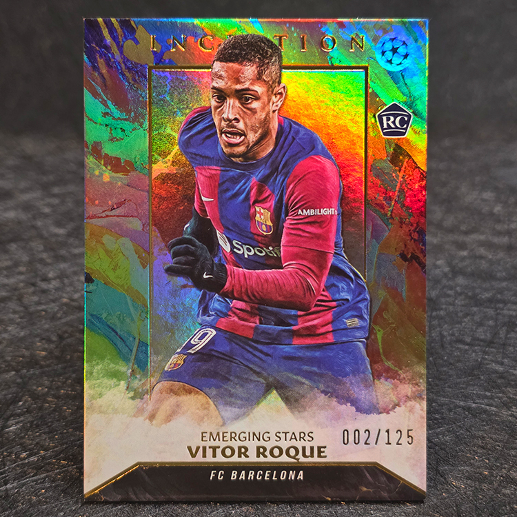 Topps Inception 2024 - Emerging Stars - Vitor Roque, Barcelona /125