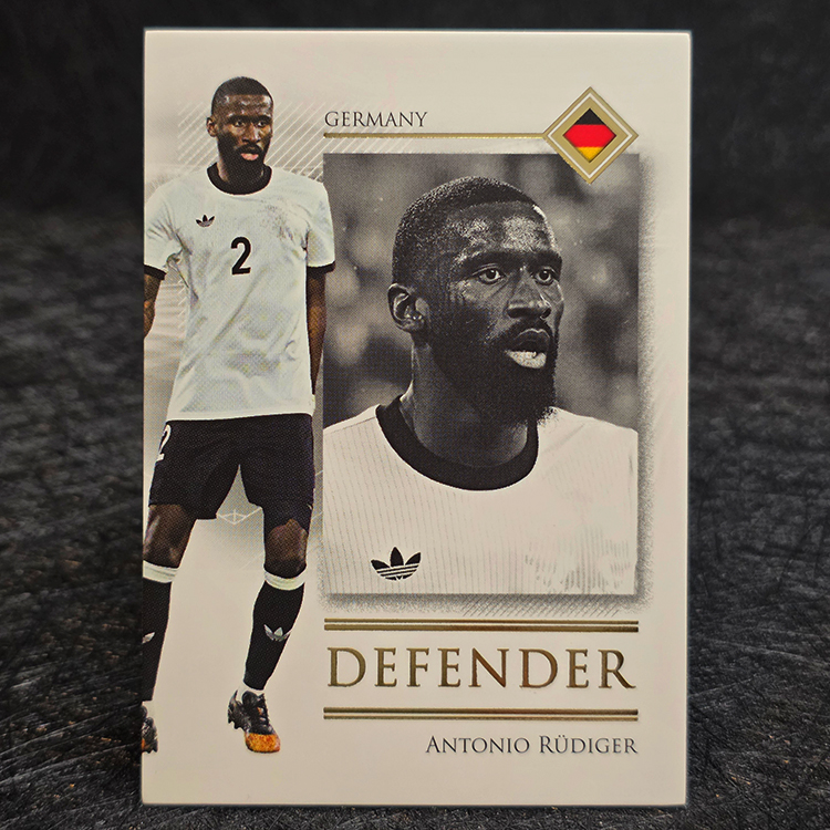 Futera Unique World Football 2025 - Defender - Antonio Rudiger, Germany #024