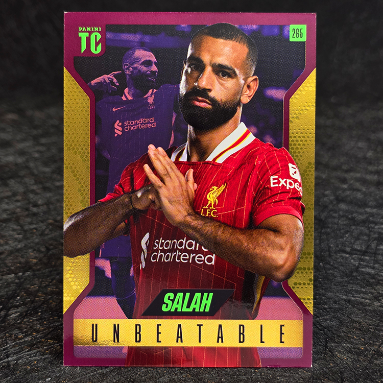 Panini Top Class 2025 - Unbeatable, Purple - Mohamed Salah, Liverpool #265