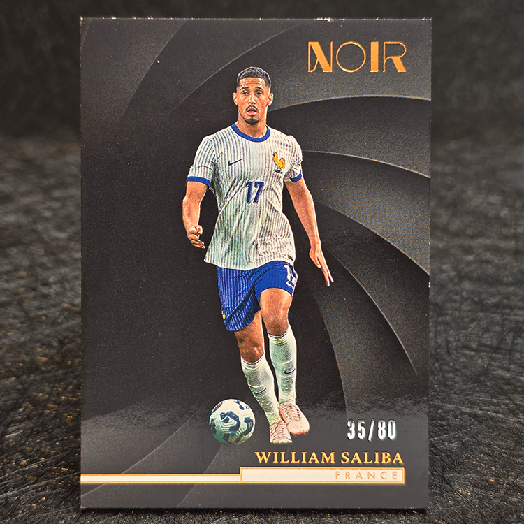 Panini Noir Soccer 2004/25 - Bronze - William Saliba, France /80 #57