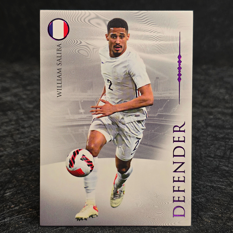 Futera Unique 2023 - Defender - William Saliba, France /30 #024