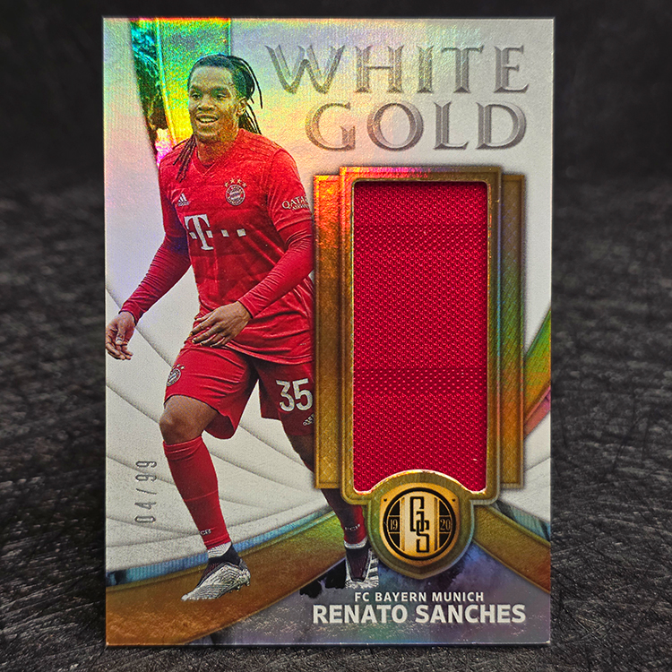 Panini Gold Standard 2019-20 - White Gold - Renato Sanches, Bayern Munchen /99 #WG-RS