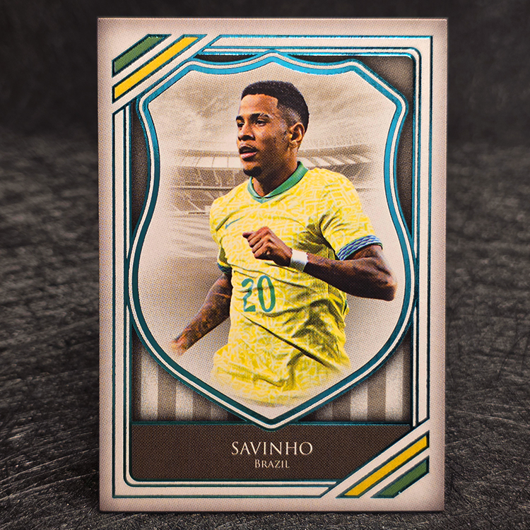 Futera Unique 2025 - Heritage - Aqua - Savinho, Brazil /32 #HG086