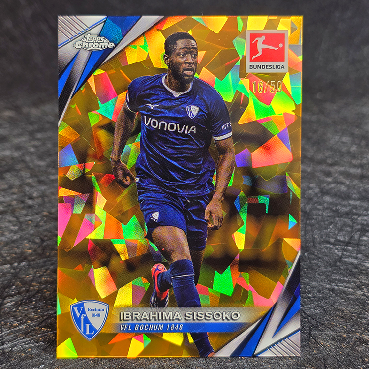 Topps Chrome Bundesliga 2024-25 - Gold - Ibrahima Sissoko, Bochum /50 #13