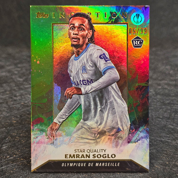 Topps Inception 2024 - Star Quality - Emran Soglo, Marseille /99