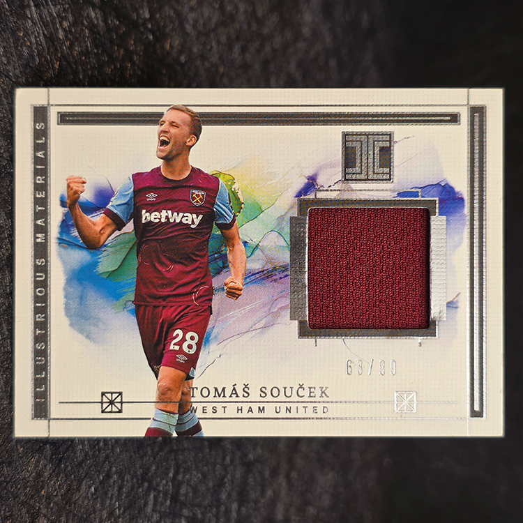Panini Impeccable PL 2024-25 - Illustrious Materials - Tomas Soucek, West Ham /99 #IL-TS