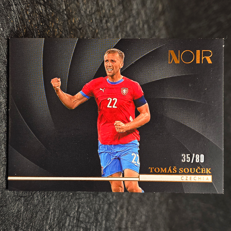 Panini Noir Soccer 2004/25 - Bronze - Tomas Soucek, Czech Republic /80 #193