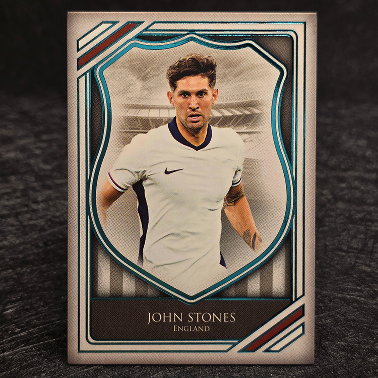 Futera Unique 2025 - Heritage - Aqua - John Stones, England /32 #HG027
