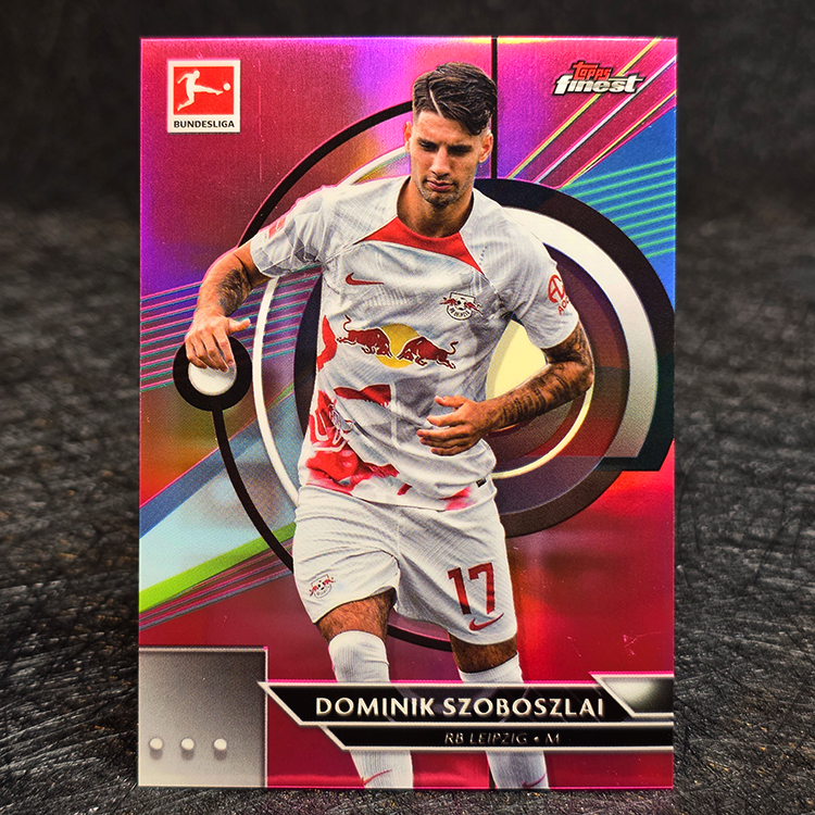 Topps Finest Bundesliga 2022-23 - Pink - Dominik Szoboszlai, Leipzig /300 #86