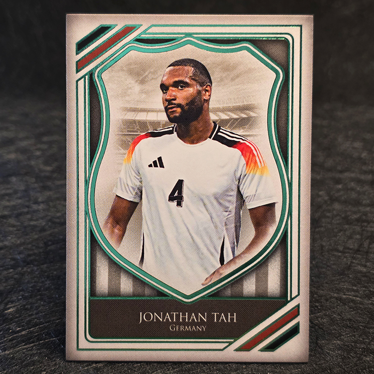 Futera Unique 2025 - Heritage - Green - Jonatan Tah, Germany /24 #HG028