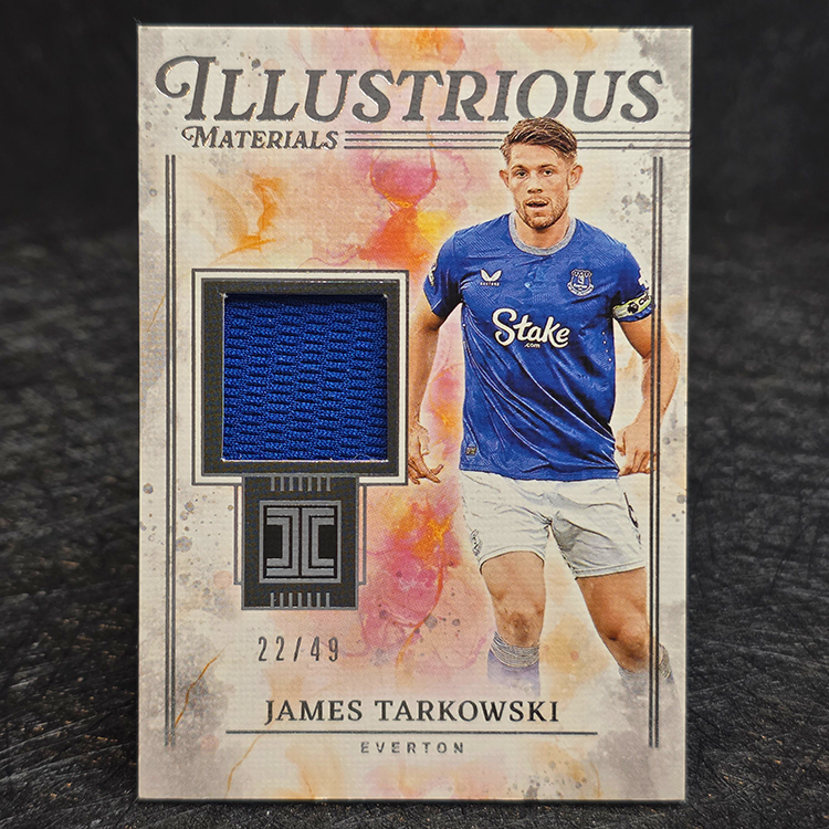 Panini Impeccable PL 2024-25 - Illustrious Materials - James Tarkowski, Everton /49 #IL-JT