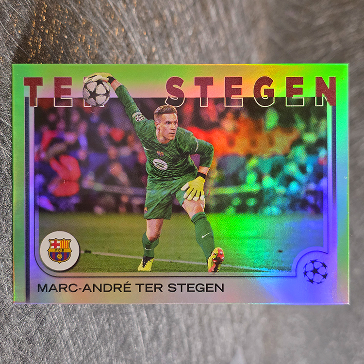 Topps Chrome UEFA 2024-25 - Green - Marc-Andre Ter Stegen, Barcelona /199 #153