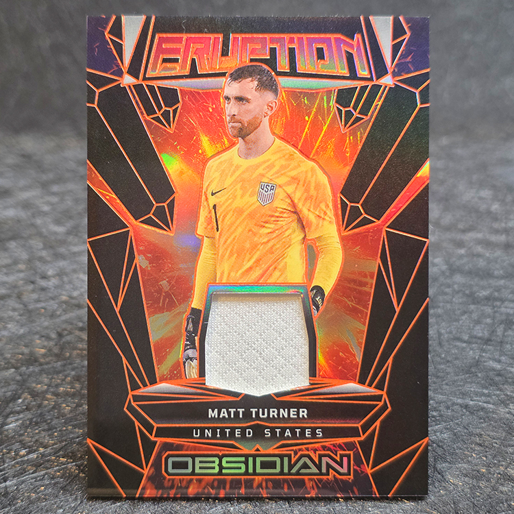Panini Obsidian 2024-25 - Eruption - Matt Turner, United States /99 #ER-MT