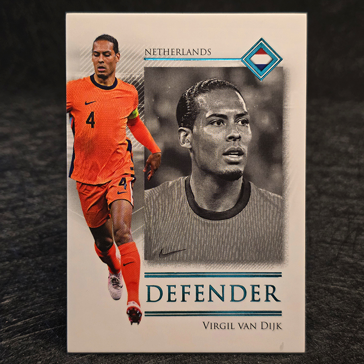 Futera Unique 2025 - Defender - Virgil Van Dijk, Netherlands /40 #030