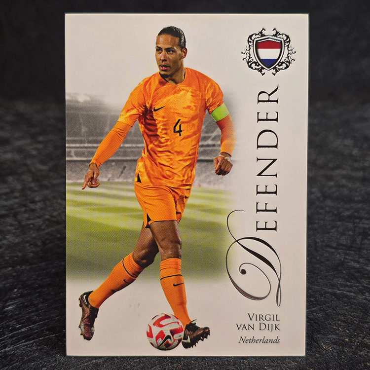 Futera Unique 2023 - Defender - Virgil Van Dijk, Netherlands /69 #030