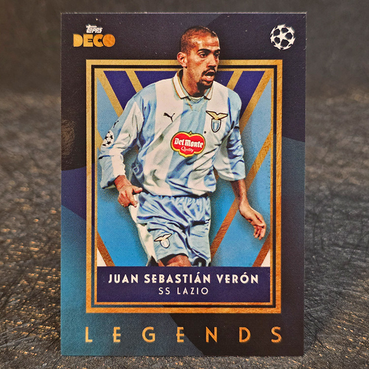 Topps Deco 2023-24 - Legends - Juan Sebastian Veron, Lazio