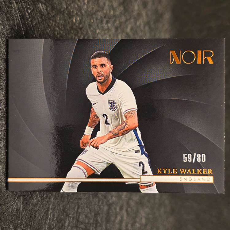 Panini Noir Soccer 2004/25 - Bronze - Kyle Walker, England /80 #170