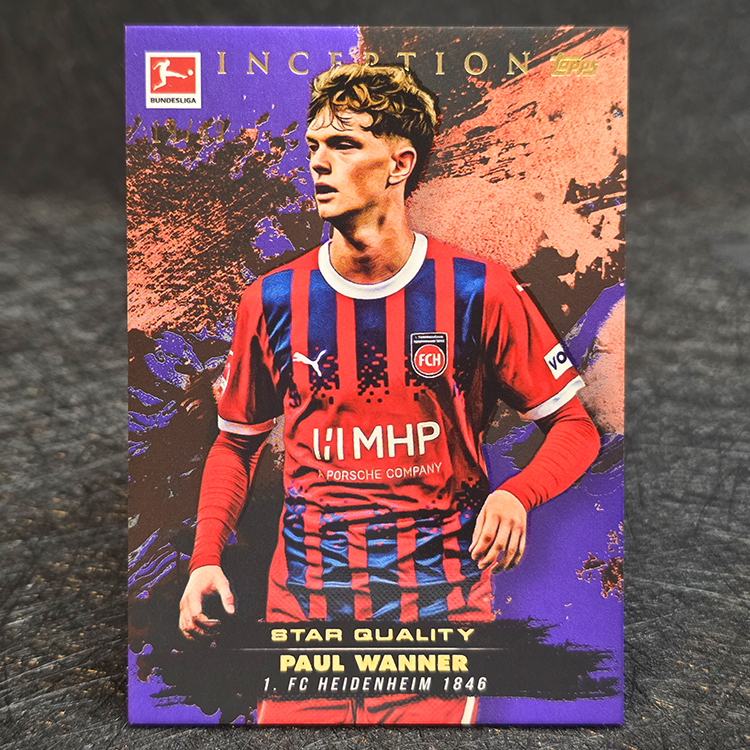 Topps Inception Bundesliga 2024-25 - Star Quality - Paul Wanner, Heidenheim /49