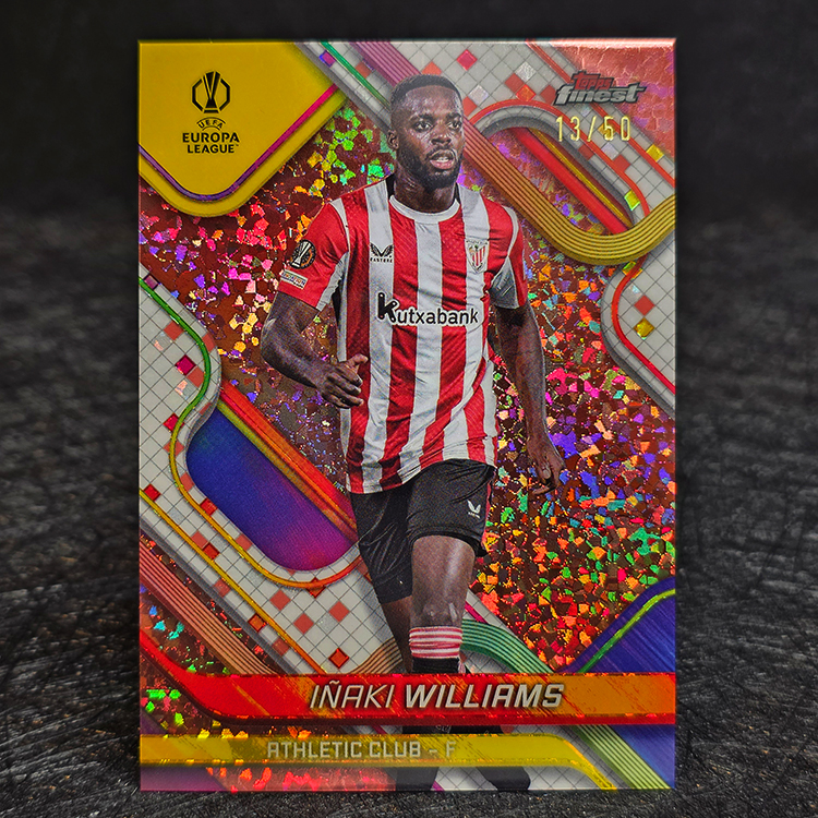 Topps Finest UEFA 2024-25 - Bronze - Inaki Williams, Athletic Bilbao /50 #94
