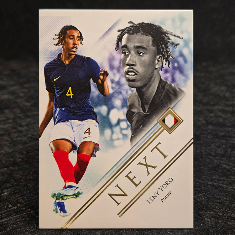 Futera Unique World Football 2025 - Next - Leny Yoro, France #100
