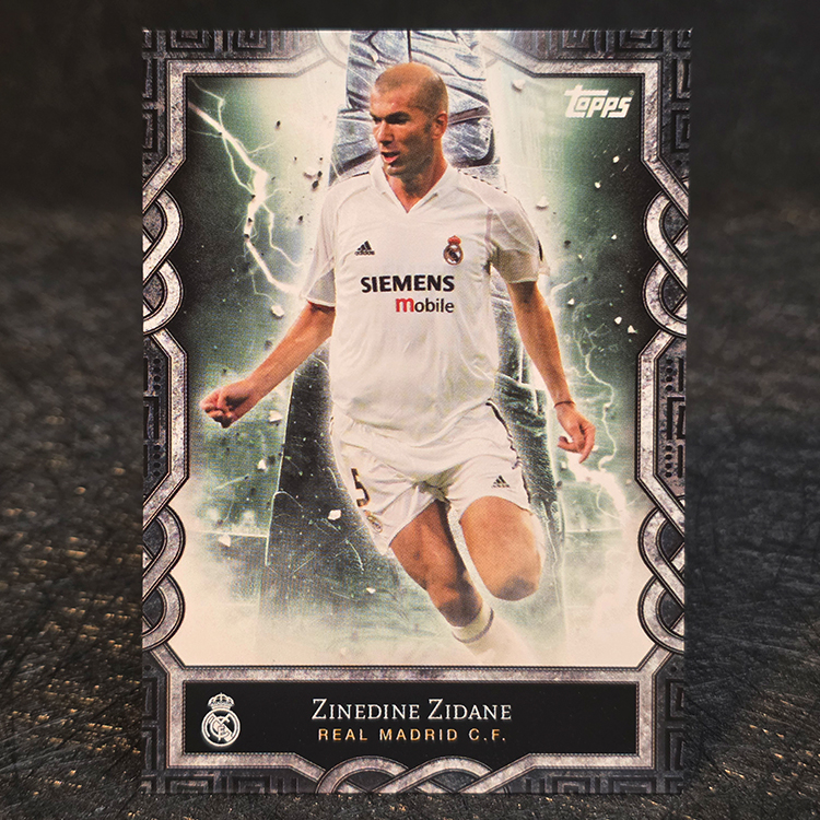 Topps Real Madrid Fan Set 2024-25 - Monolith - Zinedine Zidane, Real Madrid #MO-6
