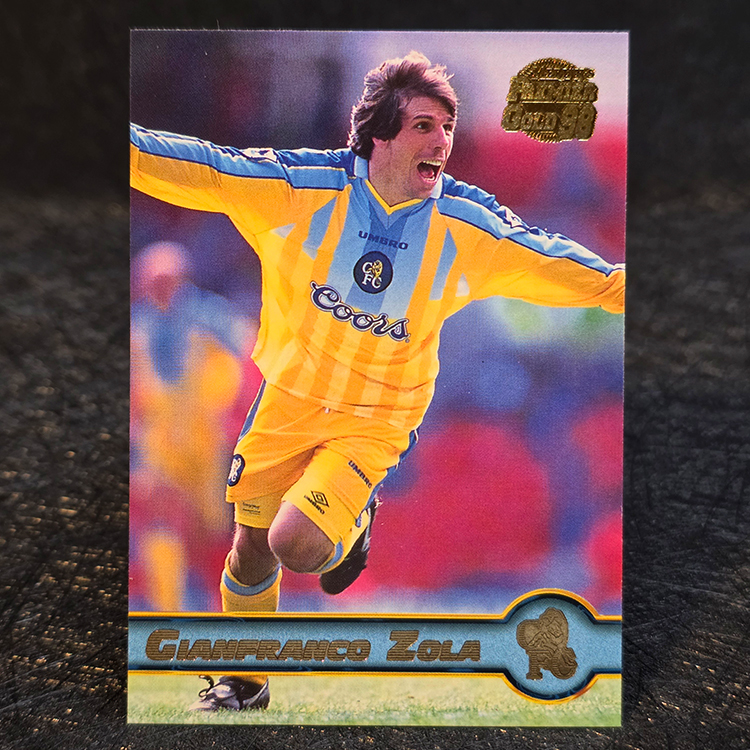 Topps Merlin's Premier Gold 1997-98 - Gianfranco Zola, Chelsea #048
