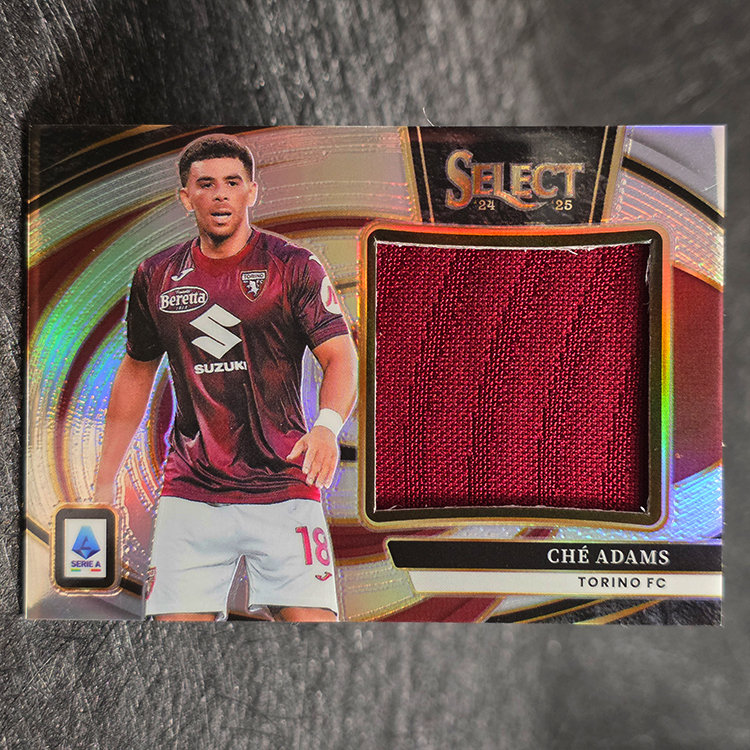 Panini Select Serie A 2024-25 - Jumbo Swatch - Che Adams, Torino #JS-CHE