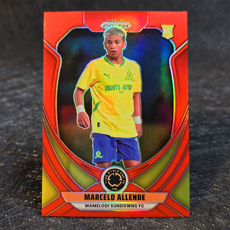 Panini Prizm FIFA Club WC 2025 - Red - Marcelo Allende, Mamelodi Sundowns /199 #131