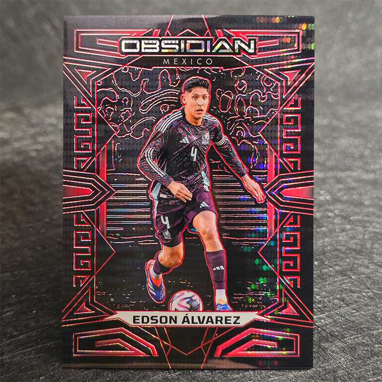 Panini Obsidian 2023-24 - Red - Edson Alvarez, Mexico /49 #177