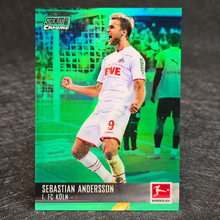 Topps Stadium Club Chrome 2021-22 - Bundesliga - Sebastian Andersson, Köln /99 #56