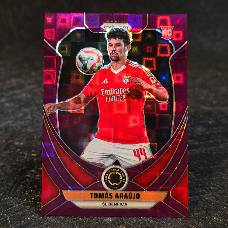 Panini Prizm FIFA Club WC 2025 - Purple - Tomas Araujo, Benfica /49 #186