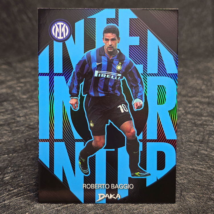 DAKA, Inter Top Audience 2025 - Blue - Roberto Baggio /149 #BF-10