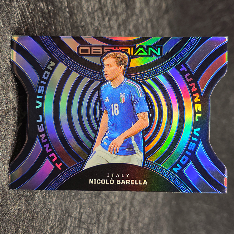 Panini Obsidian 2023-24 - Tunnel Vision - Nicolo Barella, Italy /30 #16