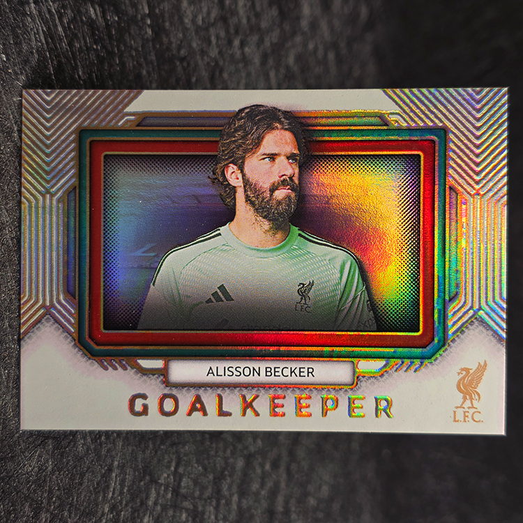 Futera Liverpool 2025 - Goalkeeper - Alisson Becker #LL01