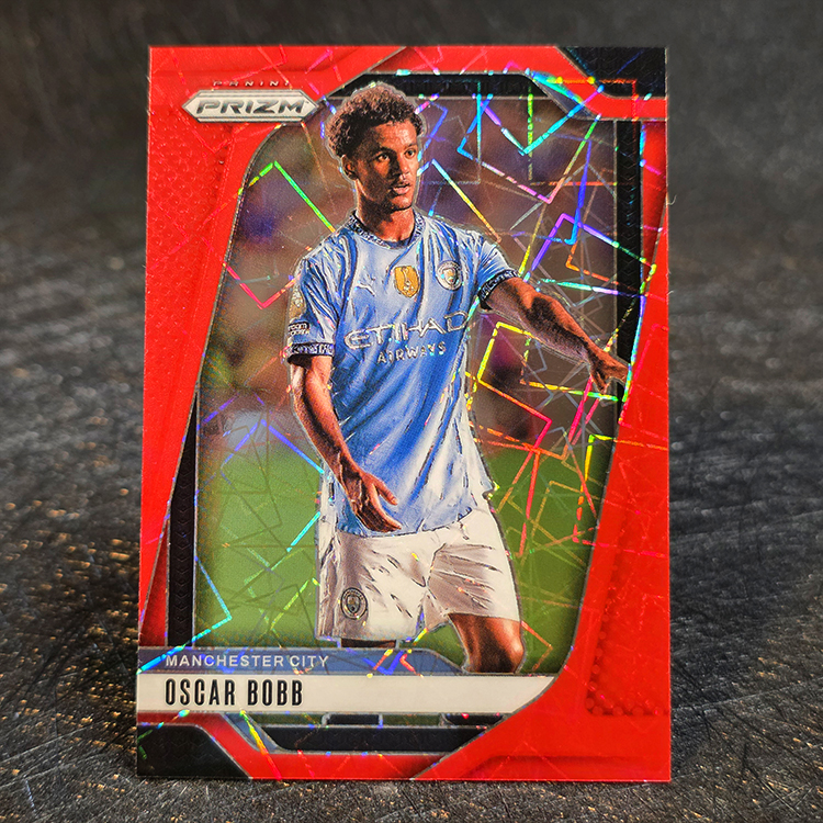 Panini Prizm PL 2024-25 - Red - Oscar Bobb, Manchester City /49 #2