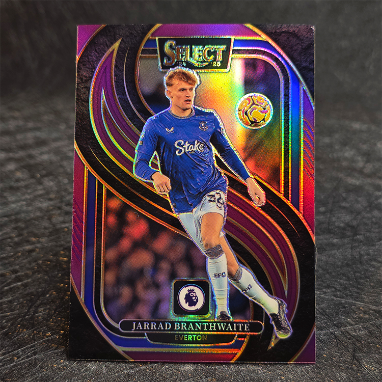 Panini Select PL 2024-25 - Mezzaine, Purple - Jarrad Branthwaite, Everton /140 #156