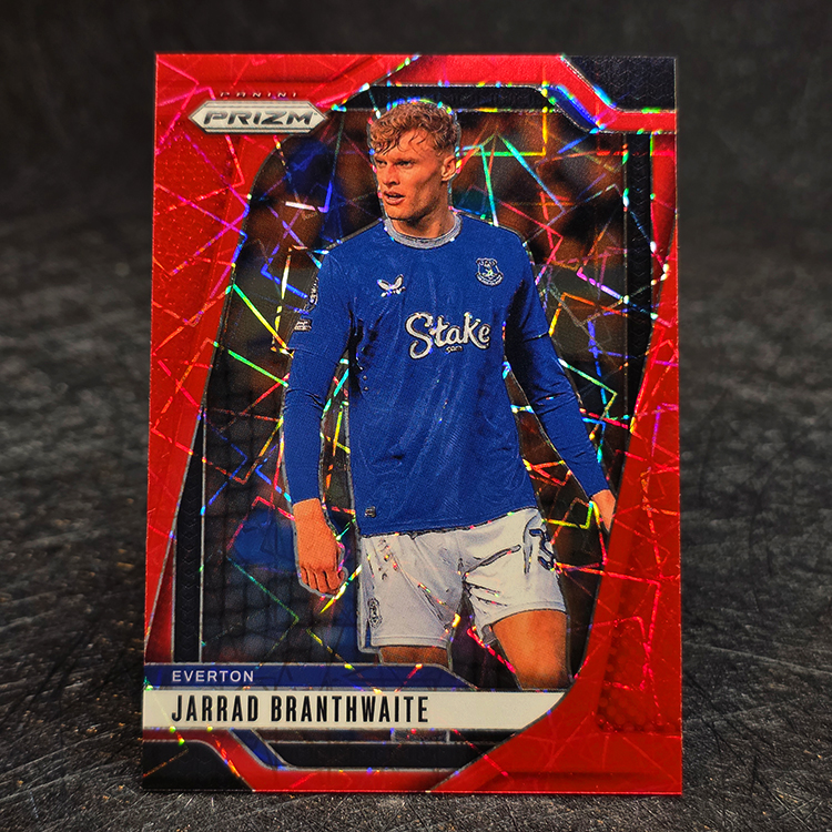 Panini Prizm PL 2024-25 - Red - Jarrad Branthwaite, Everton /49 #228