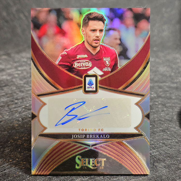 Panini Select Serie A 2024-25 - Auto, Silver - Josip Brekalo, Torino #SE-JB