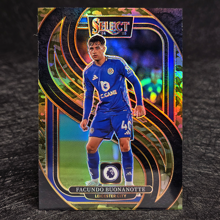Panini Select PL 2024-25 - Mezzanini, Camo - Facundo Buonanotte, Leicester City /150 #195