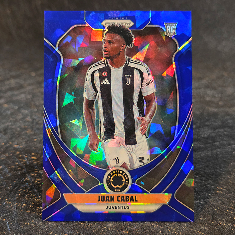 Panini Prizm FIFA Club WC 2025 - Blue - Juan Cabal, Juventus /175 #119