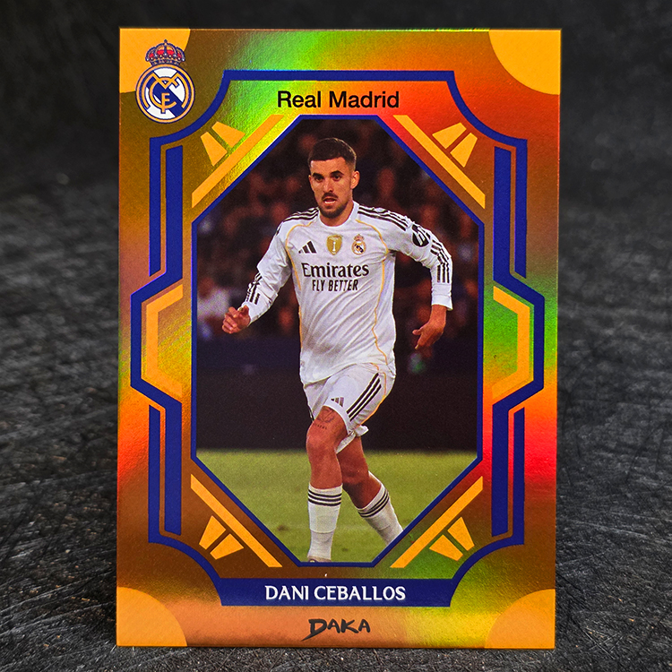 DAKA, Top Audience 2025 - Gold - Dani Ceballos, Real Madrid /25 #RM-11-B