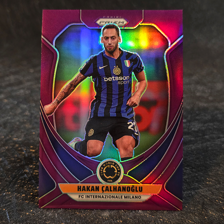 Panini Prizm FIFA Club WC 2025 - Purple - Hakan Calhanoglu, Inter /125 #89