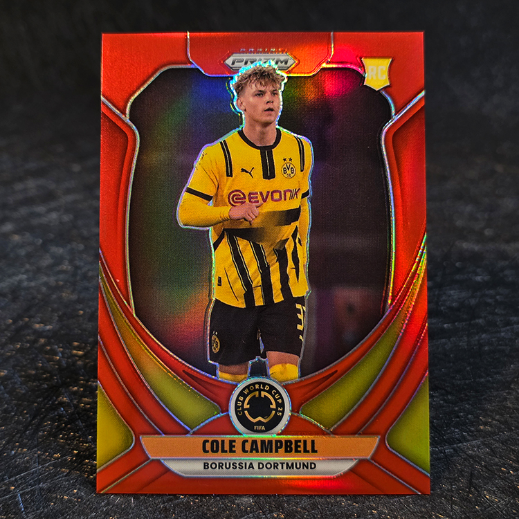 Panini Prizm FIFA Club WC 2025 - Orange - Cole Campbell, Borussia Dortmund /149 #42