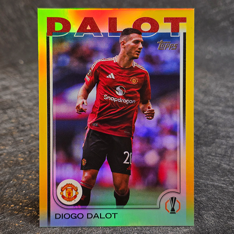 Topps UEFA 2024-25 - Gold - Diogo Dalot, Manchester United /175 #83