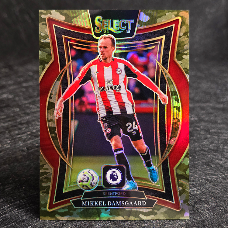 Panini Select PL 2024-25 - Terrace, Camo - Mikkel Damsgaard, Brentford /150 #4