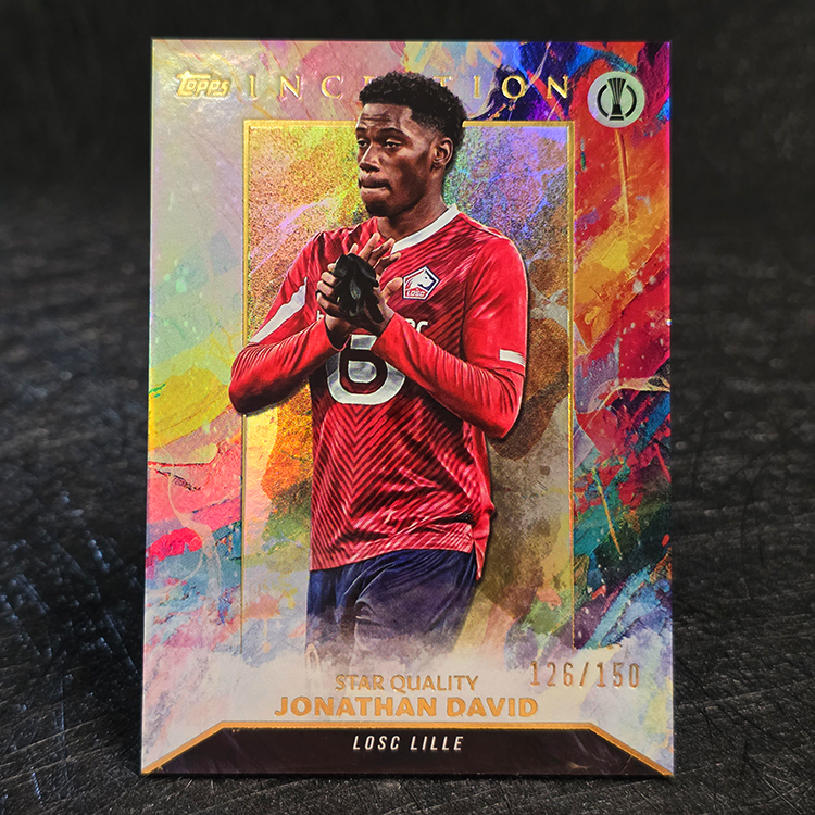 Topps Inception 2024-25 - Star Quality - Jonathan David, Lille /150 #84