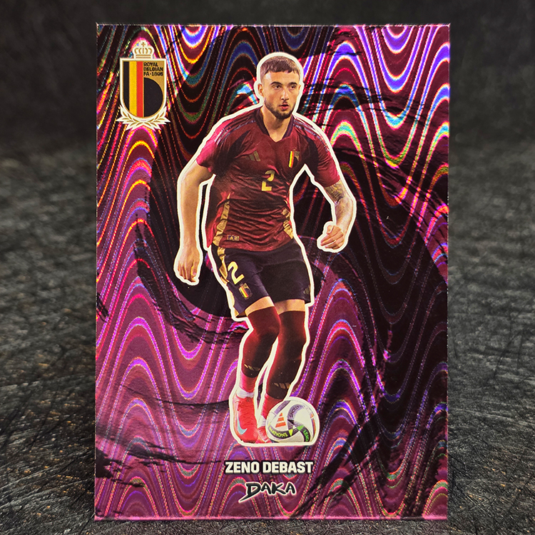 DAKA, Belgium Top Audience 2025 - Purple - Zeno Debast, Belgium /99 #TC-15