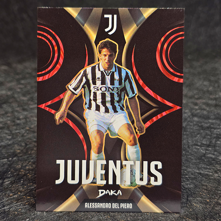 DAKA, Juventus Top Audience 2025 - Red - Alessandro Del Piero /50 #SH-20