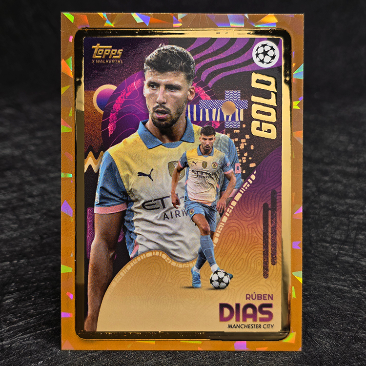 Topps UCC 2024-25 - Gold - Ruben Dias, Manchester City